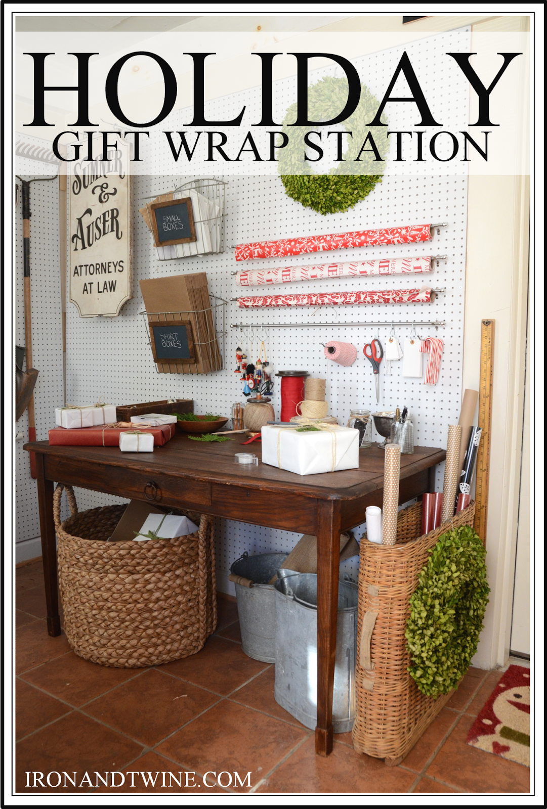 Wrapping station discount